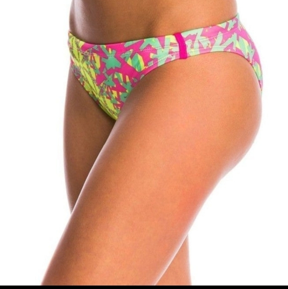 Pink and Yellow Dolfin Bikini - Picture 3 of 9